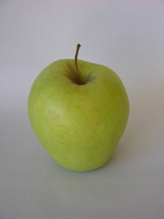 grüner apfel