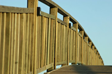 Obraz premium brückengeländer