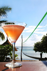 cocktail beach party