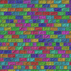 colorful artistic tiles