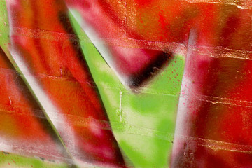 graffiti close up