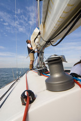 Fototapeta premium setting sail