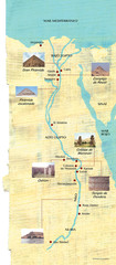 mapa de egipto