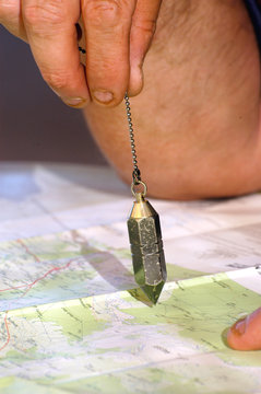 recherche au pendule