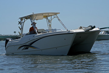 catamaran power boat