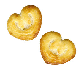 biscuit puff vanilla little hearts