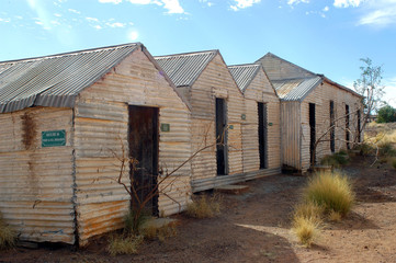 village fantome de mineurs