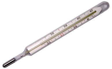 medical thermometer isolated