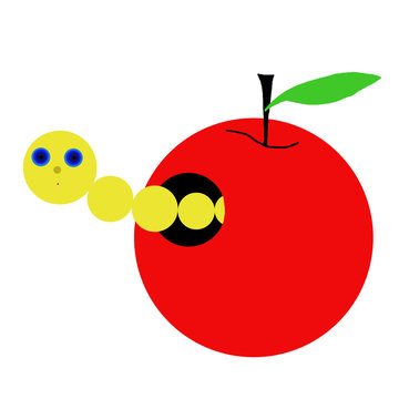 Worm In Apple