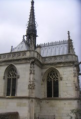 Fototapeta na wymiar chapelle du château d'amboise