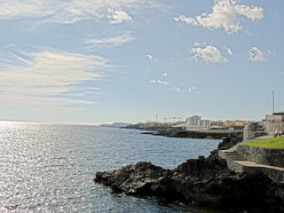 coastal path along tenerife