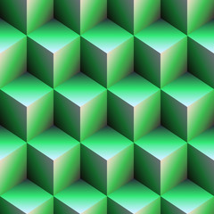 green cubes