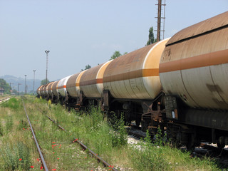 Fototapeta na wymiar tankers