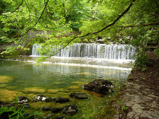 chute d'eau de la rivière