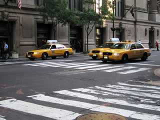 taxis on the move