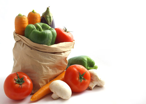 sac de légumes