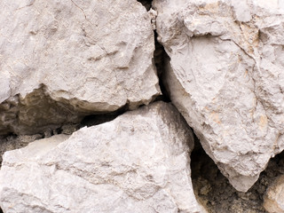 background from three big stones