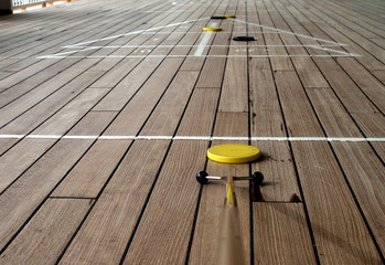 shuffleboard playing on a cruise ship 3