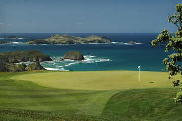 scenic golf green