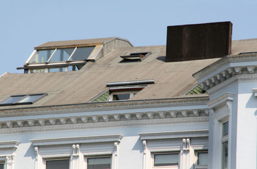 Fototapeta na wymiar dachwohnung