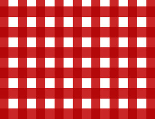 retro red gingham fabric