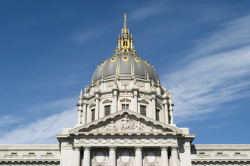 san francisco's city hall dome detail