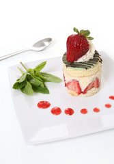 strawberry dessert