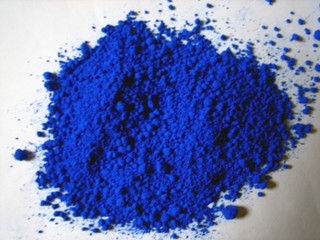 pigment bleu