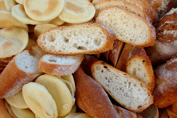 assortiment de pain en tranche
