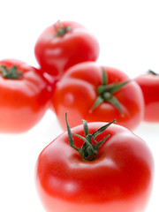 red fresh tomato