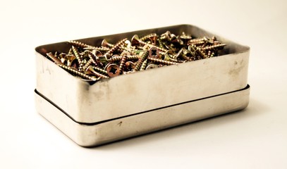 bolts in an iron box