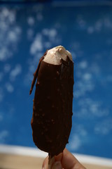 crème glacée chocolat vanille