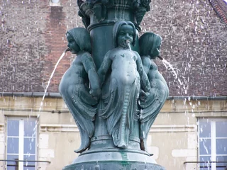 Fototapete Brunnen fontaine