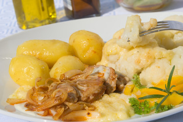 gourmet-medaillons vom filet und cream sosse