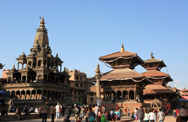 Patan - ancient city of Nepal - obrazy, fototapety, plakaty