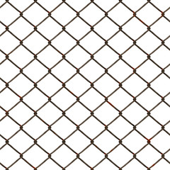 Naklejka premium computer generated fence