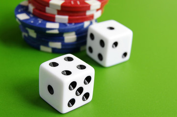 gambling dice