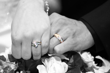 wedding hands