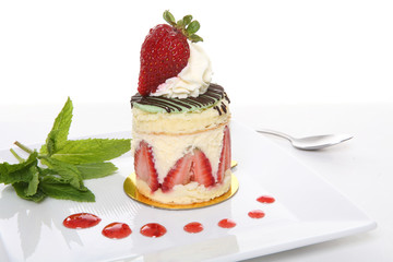 strawberry dessert