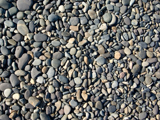 beach pebbles