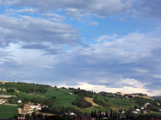 paesaggio collinare