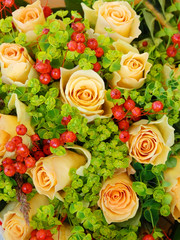 yellow roses
