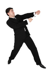 struggling businessman