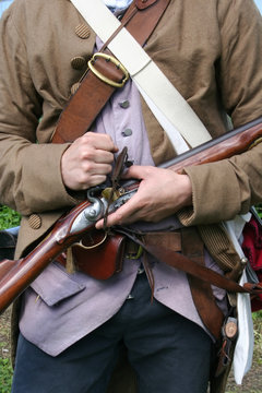 colonial militiaman