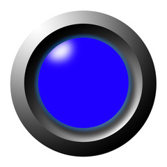 bottone web luminoso(blu)