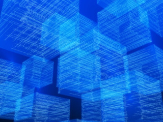 Obraz premium abstrakte matrix