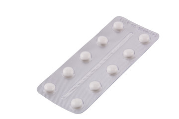 blister with pills