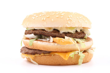 delicious hamburger