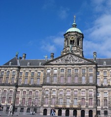 Fototapeta na wymiar amsterdam building