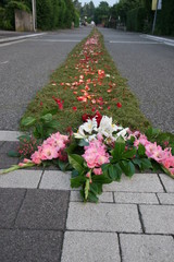 Rue décorée